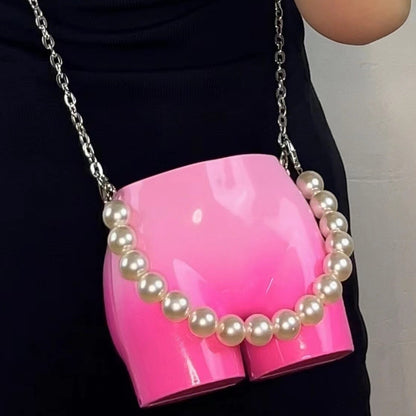 Creative butt chain bag