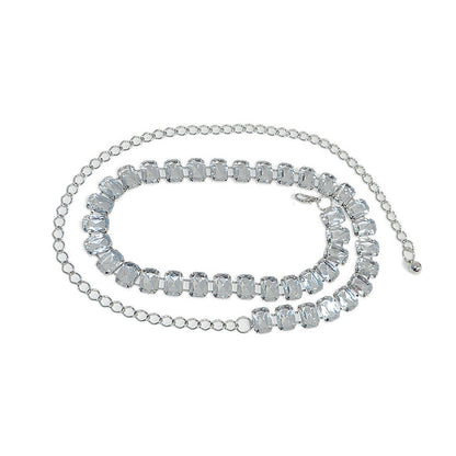 Acrylic crystal chain waist chain