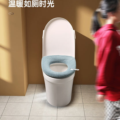 Thickened Warm Toilet Seat Cover, Winter Use