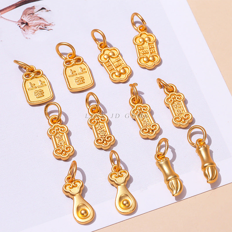 Aluminum gold ancient gold alloy accessories