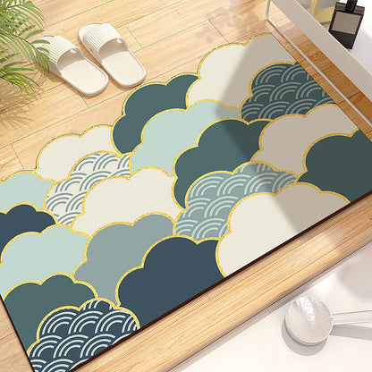 Diatomaceous Earth Non-Slip Mat Bath Door Mat