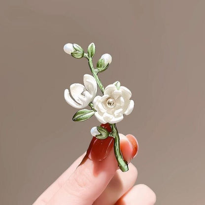 Mori Magnolia Plant Brooch