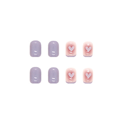 Taro Purple Heart Short Wearable Nail