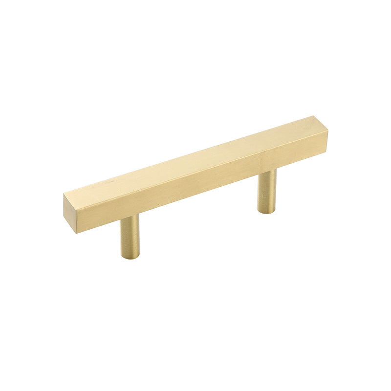 Square thickened brass handle