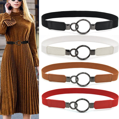 Thin belt waist women's fashion waist seal