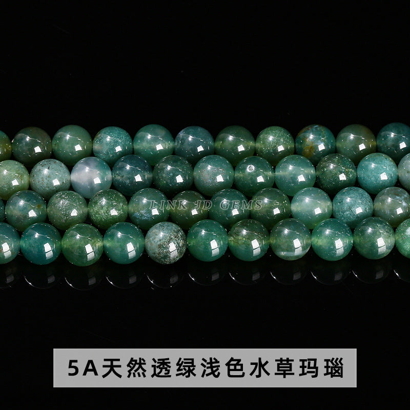 5A natural floating flower aquatic agate beads