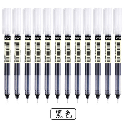 Color neutral straight liquid ballpoint pen