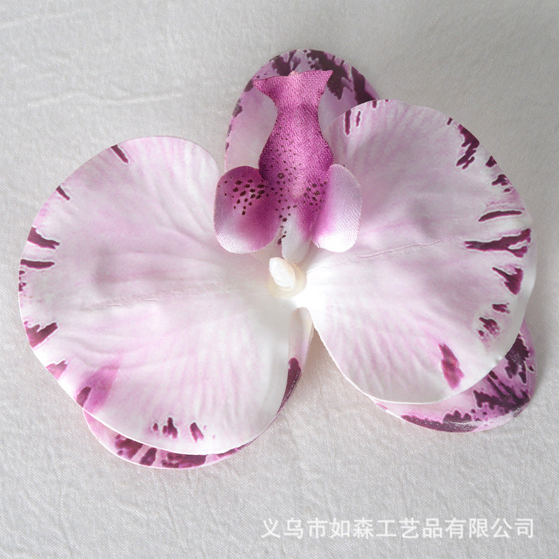 Simulation 3D lamination butterfly orchid flower head