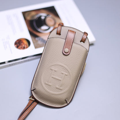 Popular leather phone bag