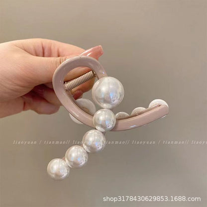 Pearl hairpin female niche simple