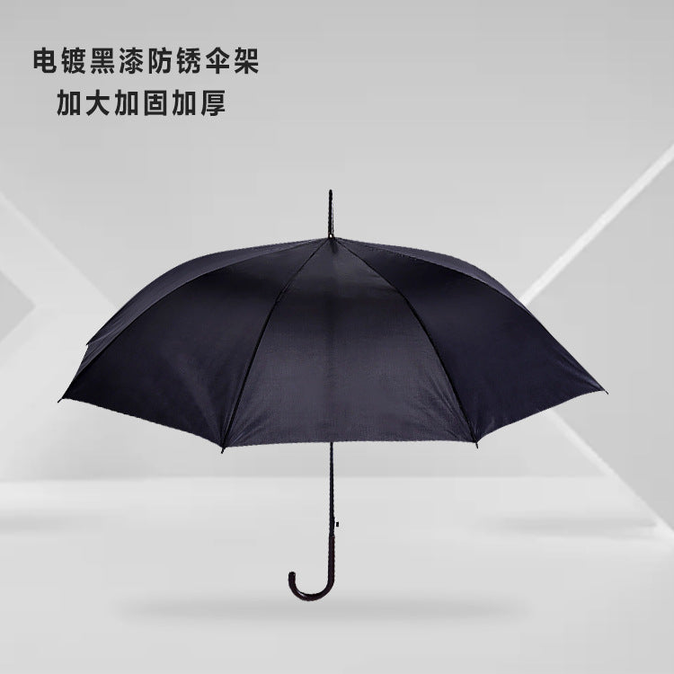 8 Rib Checkered Umbrella Men's Automatic Umbrella