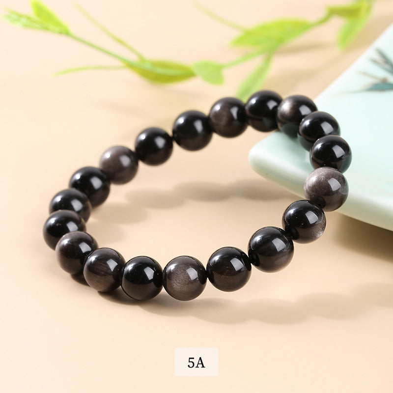 Obsidian bracelet