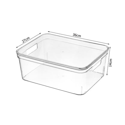 Clear Desktop Drawer Organizer