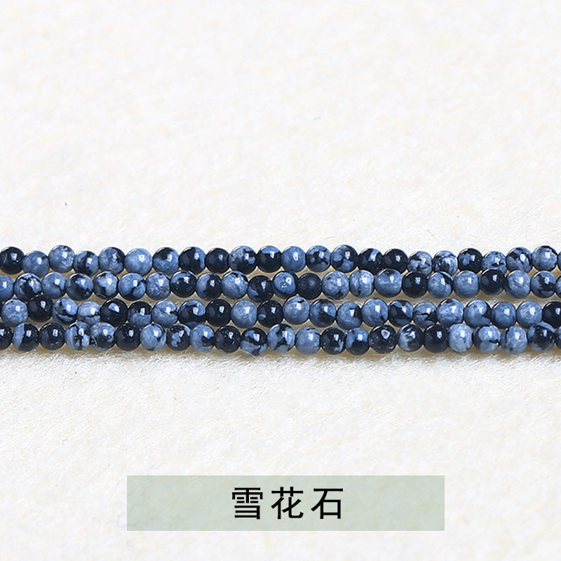 3Mm Natural Crystal Colorful Tourmaline Beads Loose Beads