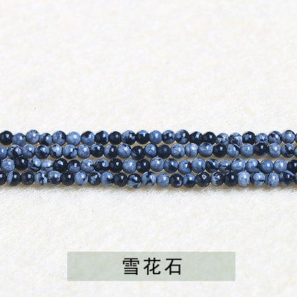 3Mm Natural Crystal Colorful Tourmaline Beads Loose Beads