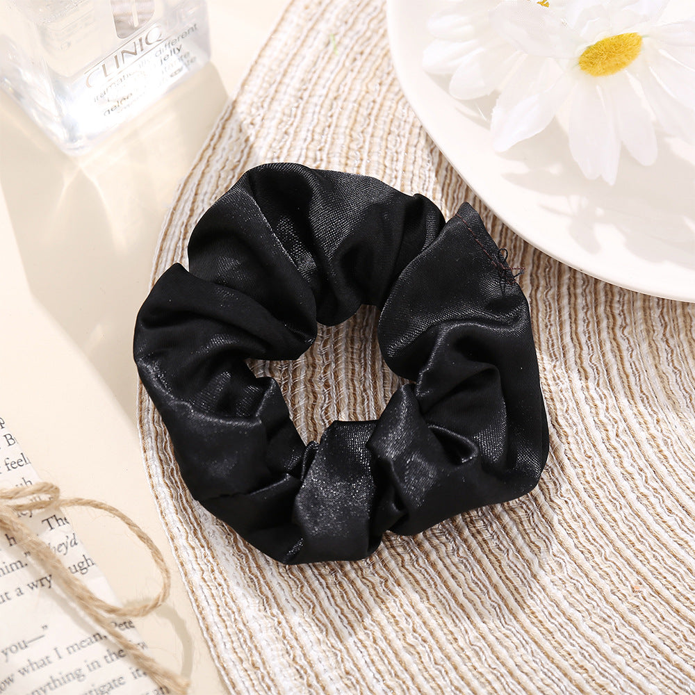 Women's large hair band solid color hair accessories