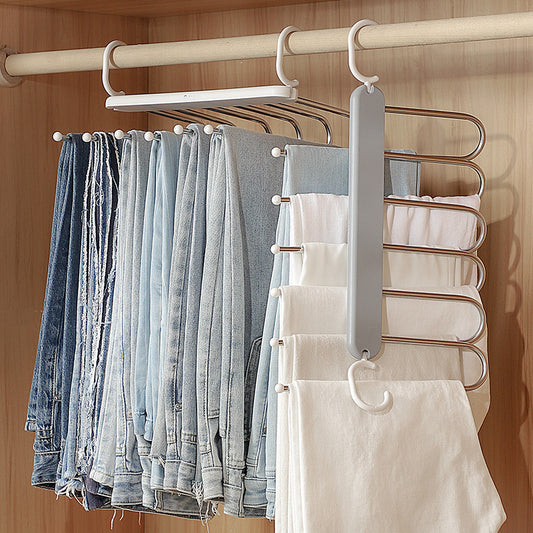 Foldable Multi-Layer Pants Hanger