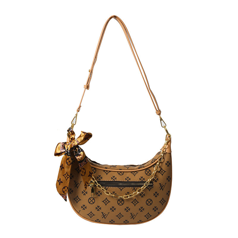 Premium Printed Crescent Bag