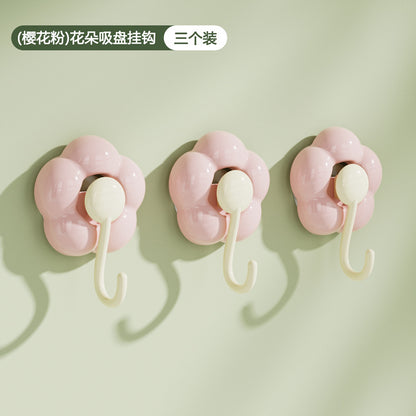 Flower Suction Cup Hooks