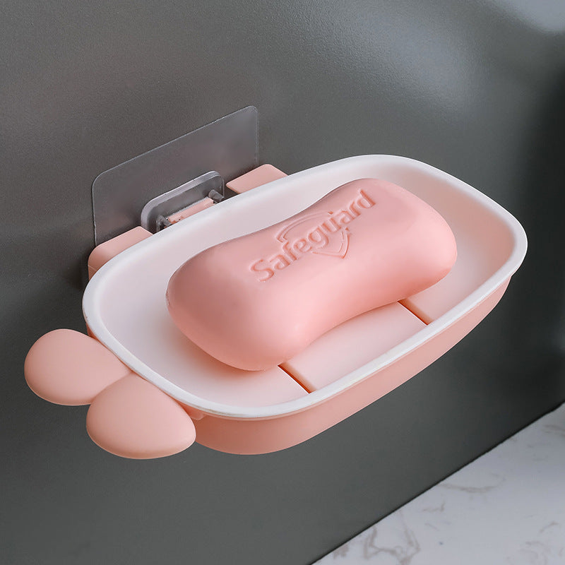 Radish Soap Dish, Creative Double-Layer Draining Soap Holder