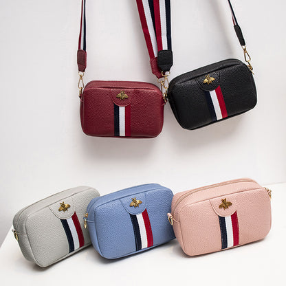 Casual PU shoulder messenger bag