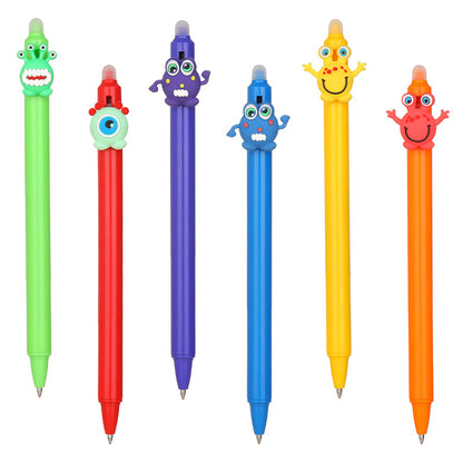 Little Monster Erasable Pen 0.5mm Crystal Blue Erasable Pen Refill