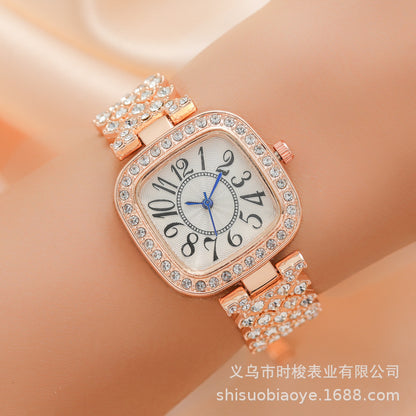 Square Rhinestone Women's Watch