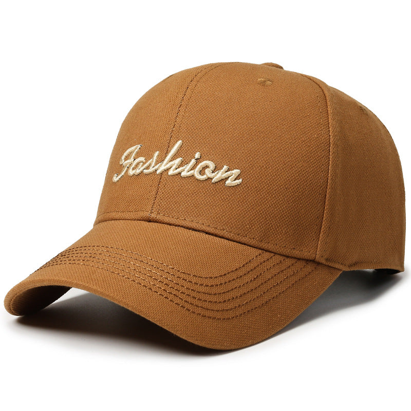 Letter Embroidered High-Quality Sun Protection Baseball Cap