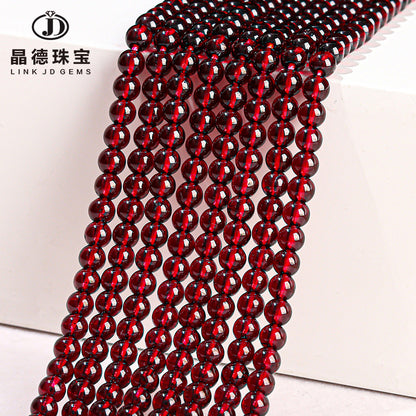 7A Natural Garnet Loose Beads