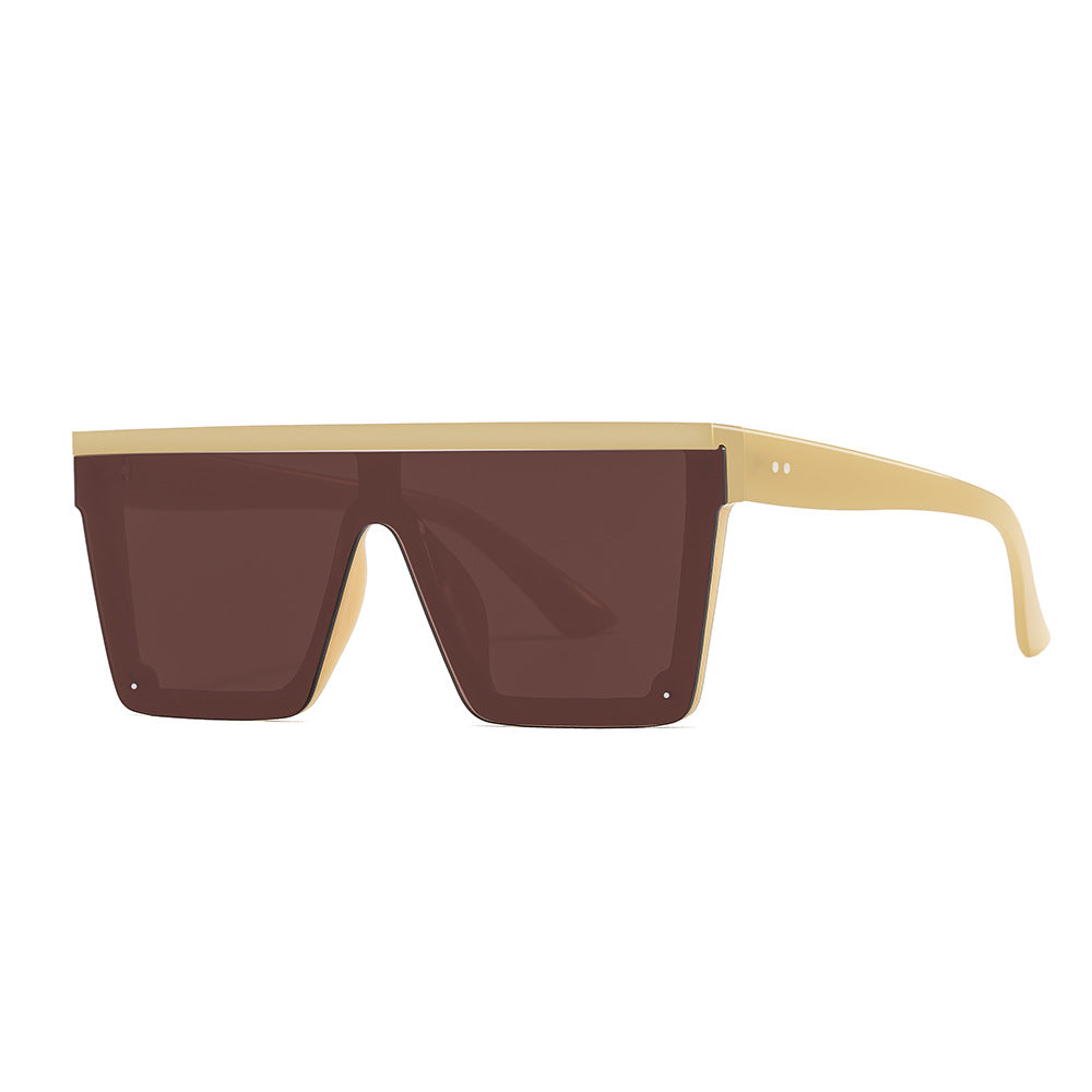 New Integrated Square Sunglasses