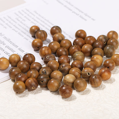 Argentine green sandalwood round beads loose beads