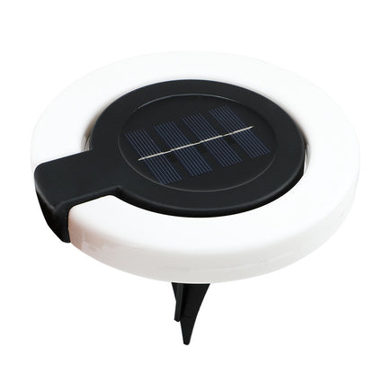 Solar buried light lawn floor plug light