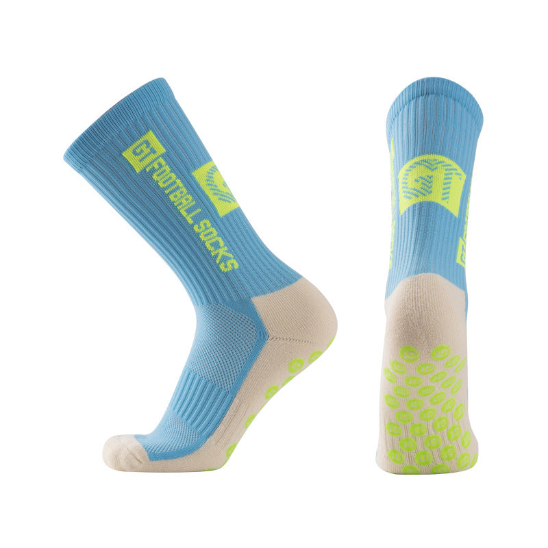 Anti-Slip Colorful Mid-Calf Football Socks