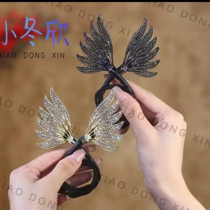 Flying together, hair reel headgear