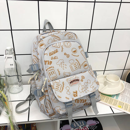 Student backpack travel bag