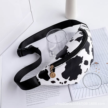 Versatile Fashion Printed Breast Bag