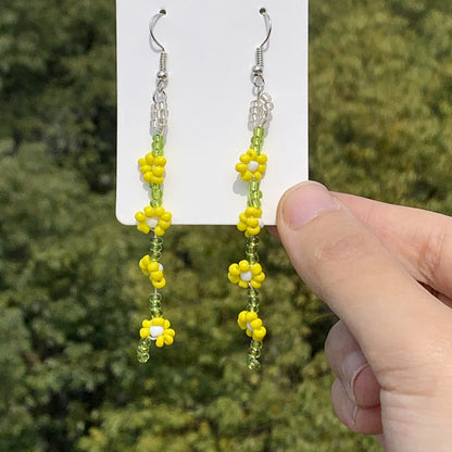 Daisy flower versatile earrings