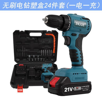 Combination tool brushless electric drill 21v high power