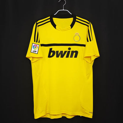 11-12 Real Yellow Black Retro 1 Casillas GK Jersey