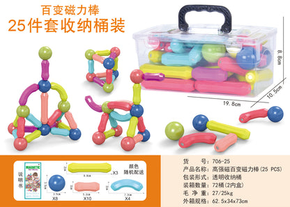 Magnetic Stick Building Blocks Kids Educational Toy