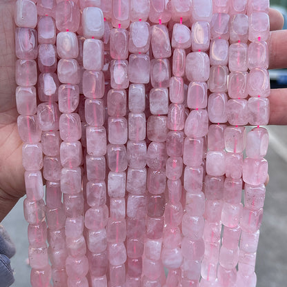 Powder crystal rectangular with shaped beads Crystal square loose beads