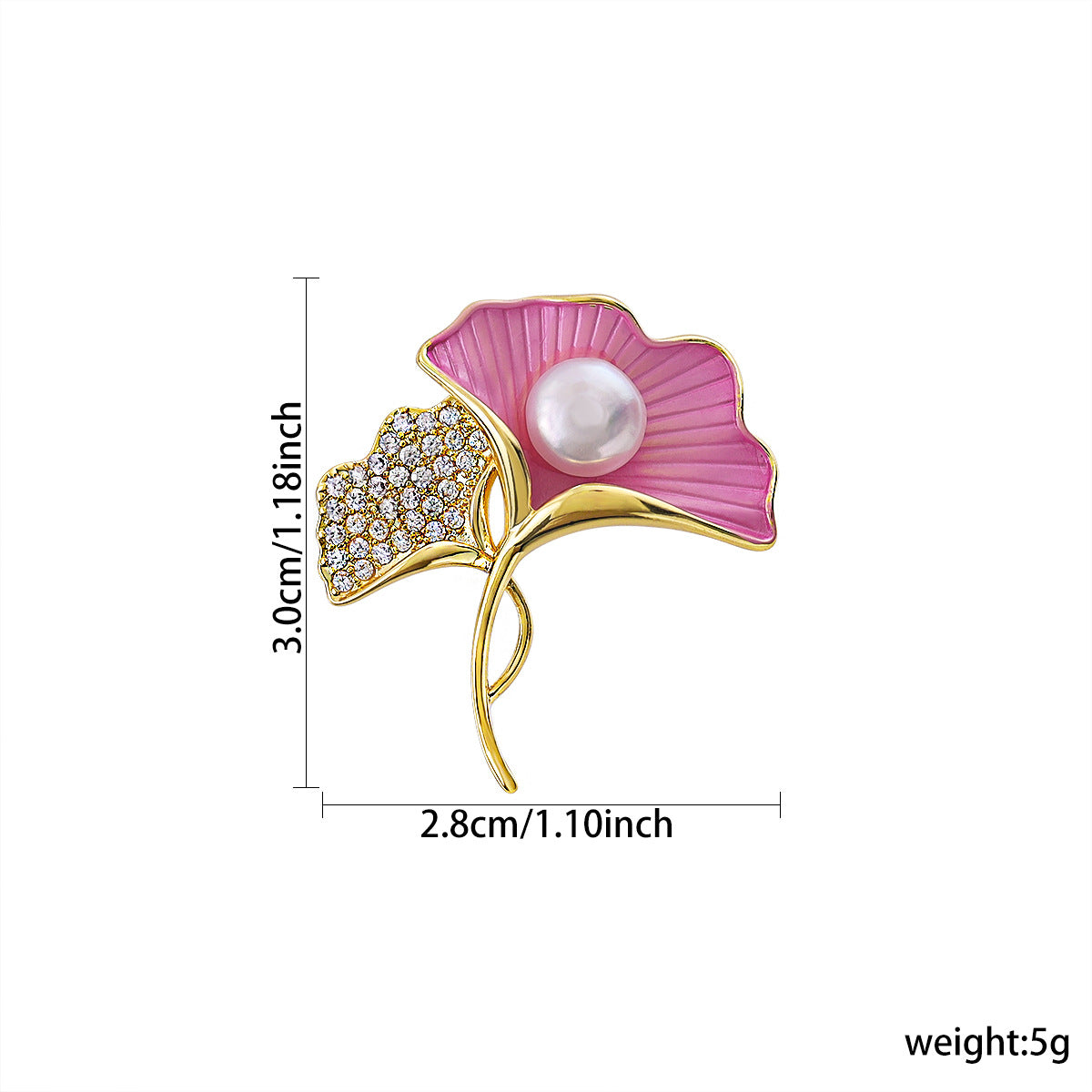 New zircon brooch fashion