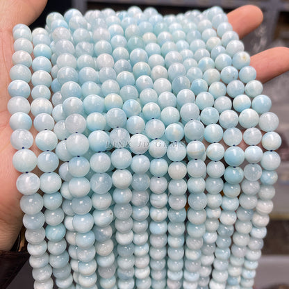 5A natural heteropolar ore loose beads crystal round beads