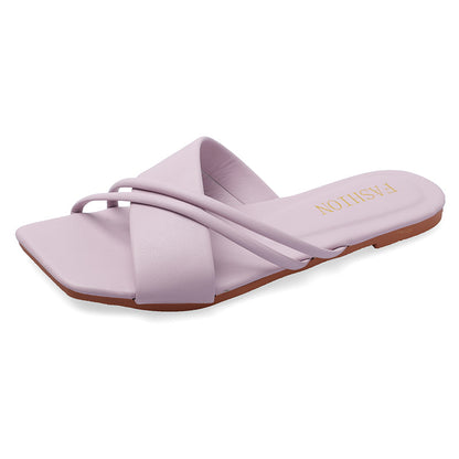 Internet celebrity sandals female ins