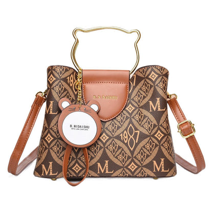 Vintage Printed Women's Handbag Fashion