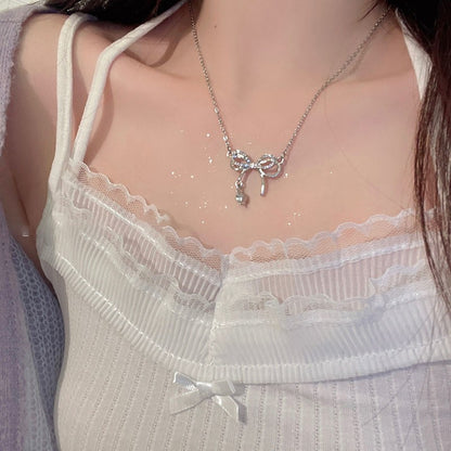 Cupid Heart Necklace Women