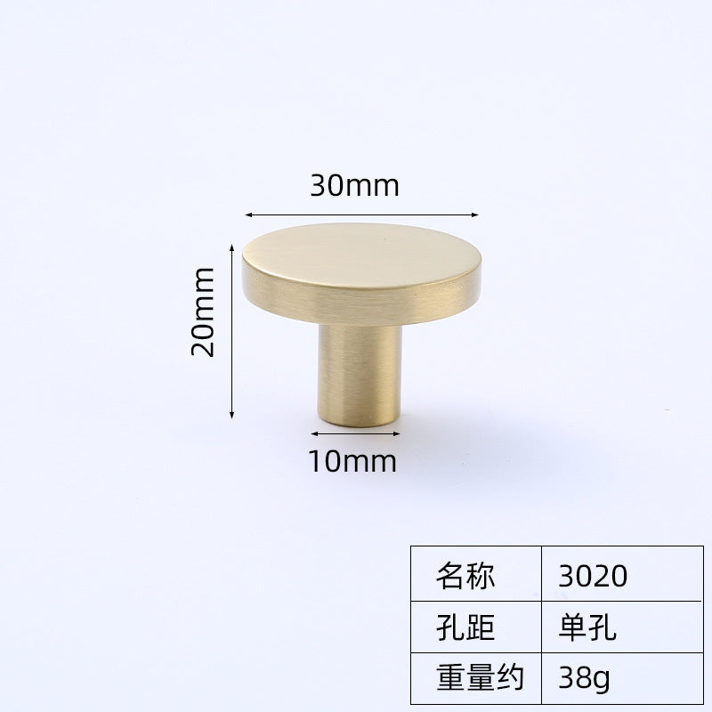 New Chinese cabinet door brass handle