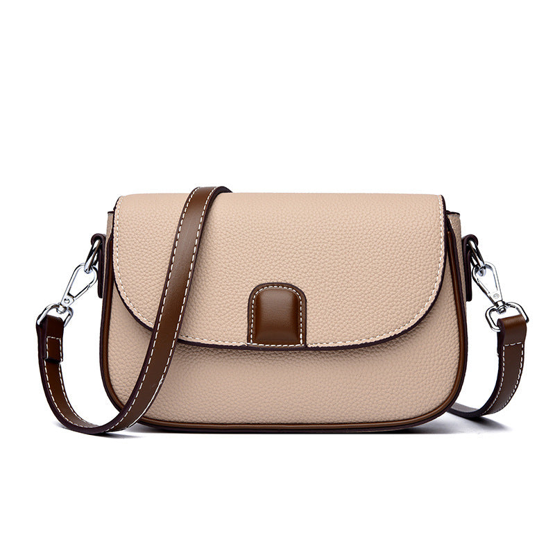 Textured Versatile Shoulder Crossbody Bag