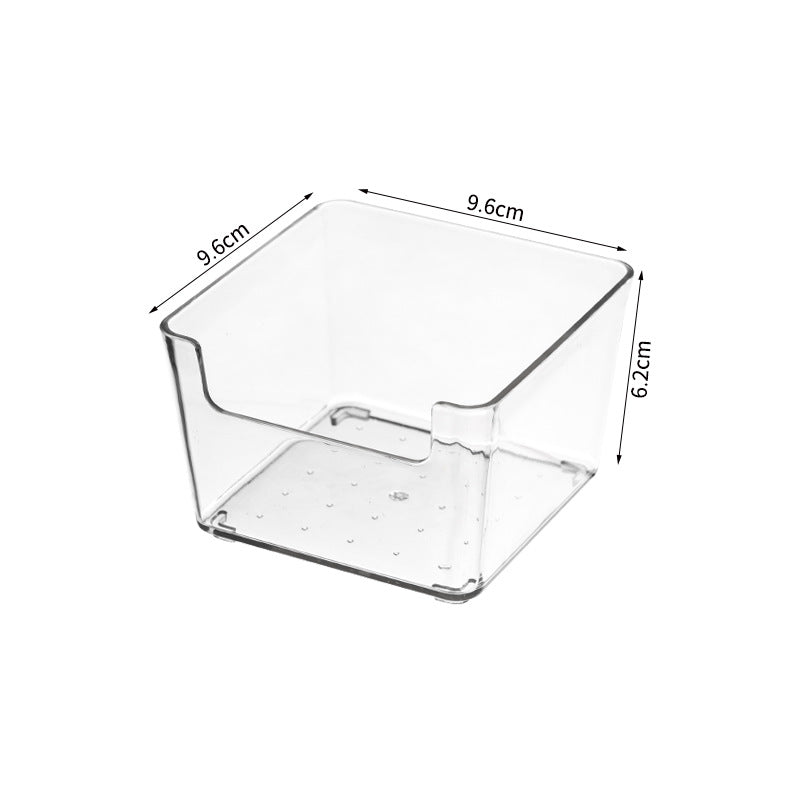 Clear Desktop Drawer Organizer