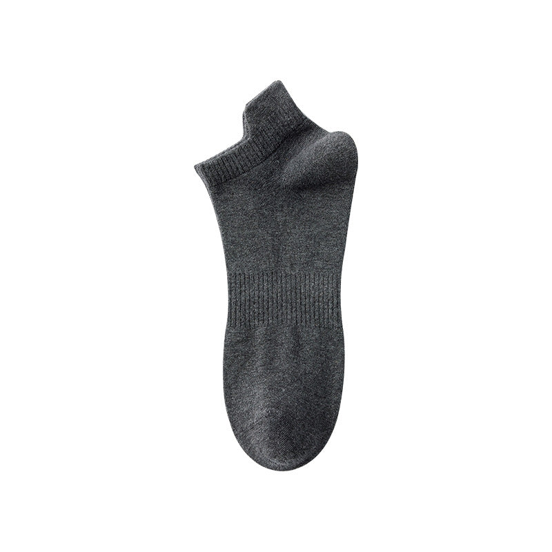 Spring-Summer Cotton Breathable Tab Men's Ankle Socks